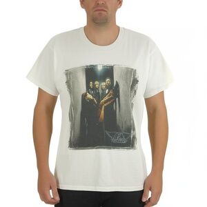 Vintage Aerosmith Men's Cotton Nine Lives World Tour‎ 90's Rock T-Shirt Medium